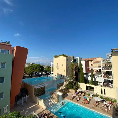 06l - Port Prestige - 4 Pers - Pool - Private Parking Apartmán Antibes
