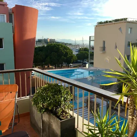 Port Prestige - 4 Pers - Pool - Private Parking * Antibes
