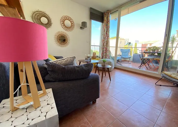 Lejlighed 06l - Port Prestige - 4 Pers - Pool - Private Parking Antibes